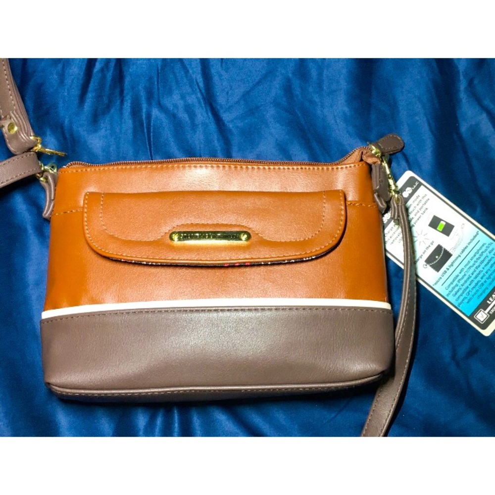 Crossbody Purse with Portable Charger